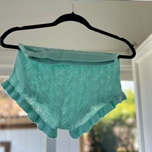 Free people ruffle sleep shorts size small